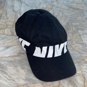 Nike Black and White Logo Cap